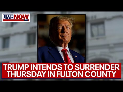 Trump will be processed Thursday in Georgia indictment, bond set at $200K | LiveNOW from FOX