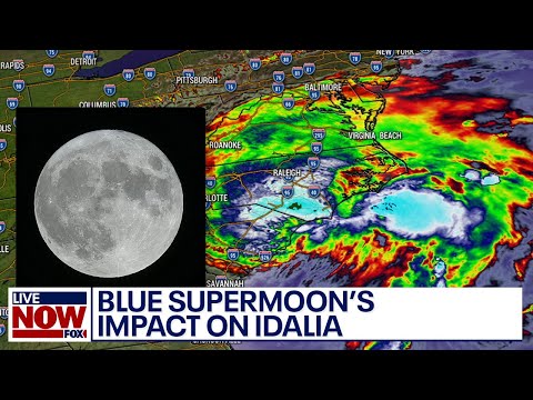 Tropical storm Idalia: Blue super moon’s impact on tides | LiveNOW from FOX