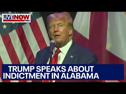 Trump speaks in Alabama following federal arraignment | LiveNOW from FOX