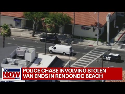 LA Police Chase: Man arrested after foot pursuit | LiveNOW from FOX