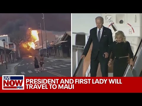 Maui Fire: President Biden and First Lady to travel to Hawaii in wake of disaster | LiveNOW from FOX
