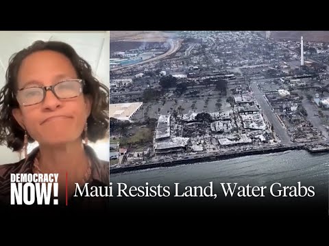 Plantation Disaster Capitalism: Native Hawaiians Organize to Stop Land & Water Grabs After Maui Fire