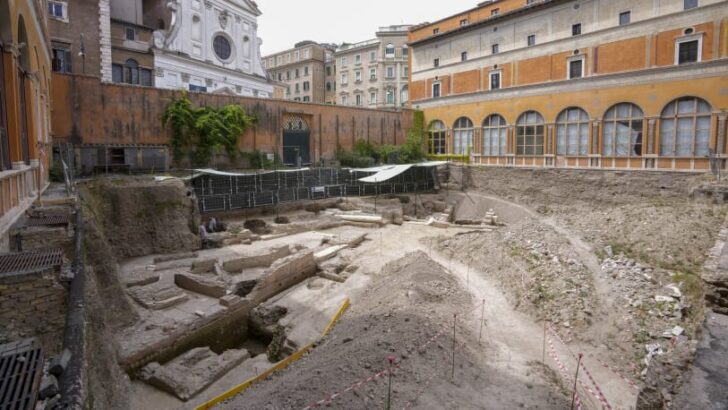 Lost theater of Roman Emperor Nero discovered