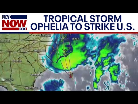 Tropical Storm Ophelia: Dangerous flooding possible along east coast | LiveNOW from FOX