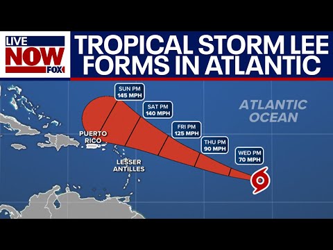Tropical Storm Lee expected to become major hurricane | LiveNOW from FOX