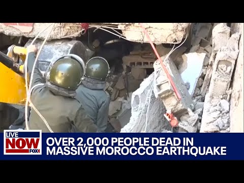 Morocco Earthquake: 2,012 people dead, crews search the rubble as families mourn | LiveNOW from FOX