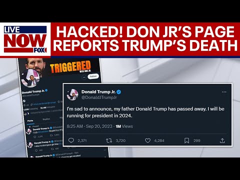 Trump not dead: Donald Trump Jr’s social hacked | LiveNOW from FOX