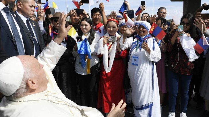 Pope arrives on first visit to Mongolia as Vatican relations with Russia and China remain strained
