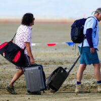 70,000 at Burning Man festival are isolated, still stuck as rain returns