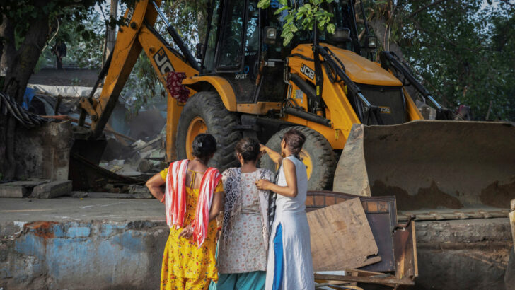 New Delhi G20: India preps for world leaders by bulldozing homes