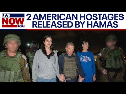 FIRST PHOTO: 2 American hostages released by Hamas | LiveNOW from FOX