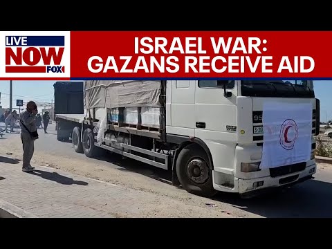 Israel War latest: Aid convoys enter Gaza amid Israeli airstrikes | LiveNOW from FOX