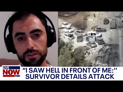 Terrorist attack: Survivor escapes Hamas massacre at Israel music festival | LiveNOW from FOX