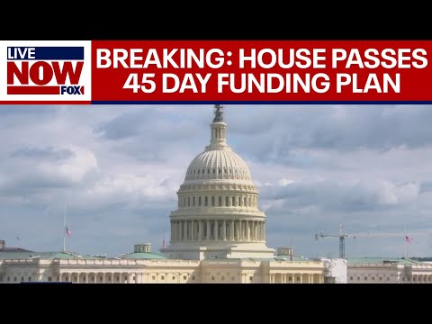 Government shutdown 2023: Breaking house passes funding plan | LiveNOW from FOX