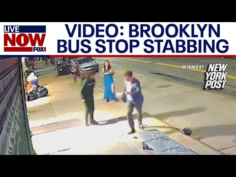 Brooklyn bus stop stabbing: Activist killed in front of girlfriend | LiveNOW from FOX