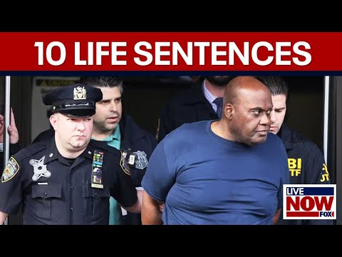 NYC subway shooter gets 10 life sentences | LiveNOW from FOX