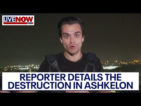 Israel Hamas war: correspondent describes wreckage in Ashkelon, Israel | LiveNOW from FOX