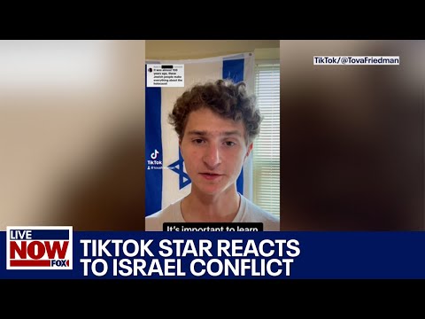 Israel Hamas war: TikTok star reacts to conflict, raises awareness | LiveNOW from FOX