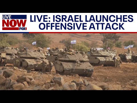 BREAKING: Rockets fired into Israel from Lebanon amid Hamas war & Gaza raid | LiveNOW from FOX