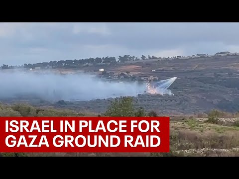 Israel ready to raid Gaza by ground, air & sea amid war with Hamas | LiveNOW from FOX