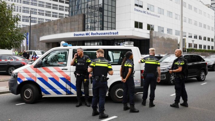 Gunman kills 2 at hospital and home in Rotterdam, Dutch police say