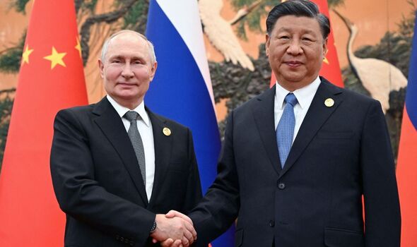 Vladimir Putin ‘sent body double to China’ to meet Xi as he has ‘days to live’