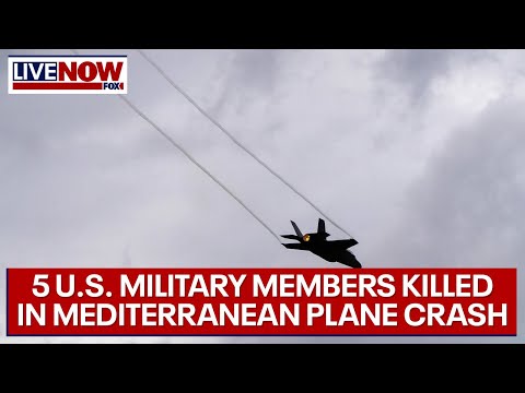 U.S. Military plane crash: 5 American service members killed | LiveNOW from FOX