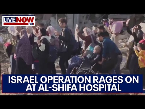 Israel-Hamas war: Search operation ongoing at Al-Shifa hospital in Gaza | LiveNOW from FOX