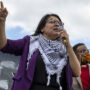 Rashida Tlaib pushes for cease-fire in Gaza – and faces blowback